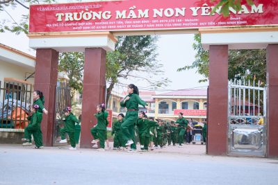 HƯỚNG TỚI NGÀY 22/12 – TRƯỜNG MẦM NON YÊN NAM THĂM QUAN – TRẢI NGHIỆM TẠI TRẠI ĐIỀU DƯỠNG THƯƠNG BINH DUY TIÊN